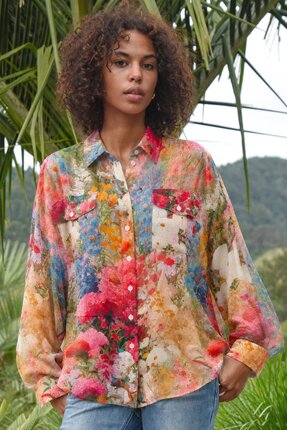 Coop BLOOM THERE DONE THAT Shirt-tops-Diahann Boutique