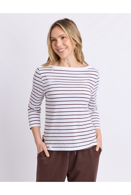 Elm ELIZA BOAT NECK Tee