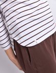 Elm ELIZA BOAT NECK Tee