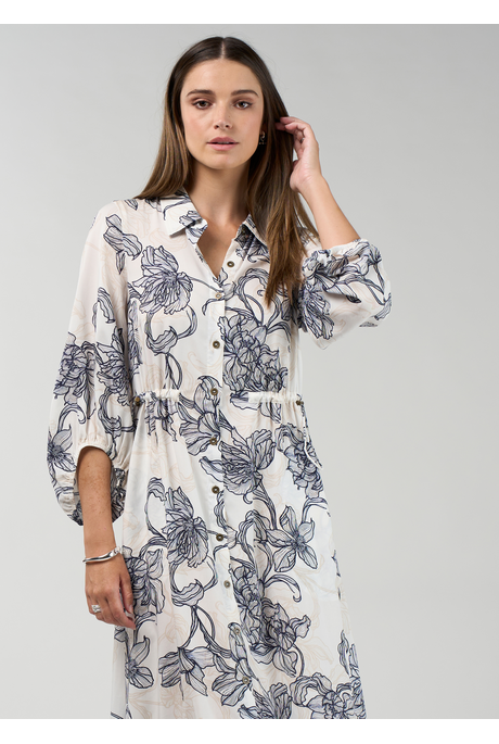 Madly Sweetly BLUEPRINT SHIRT Dress