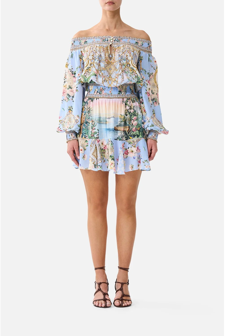 Camilla OFF SHOULDER SHORT Dress