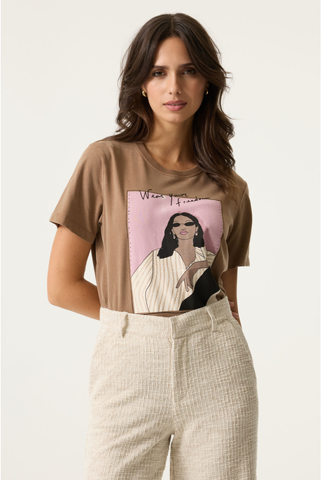 Garcia TAUPE Tee