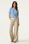 Garcia BLUE STRIPEY KNIT Tee