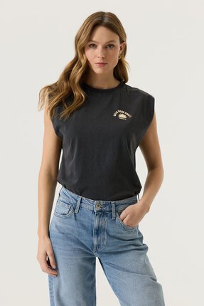 Garcia ANTRACITE Tank-tops-Diahann Boutique