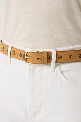 Garcia CAMEL Belt-accessories-Diahann Boutique