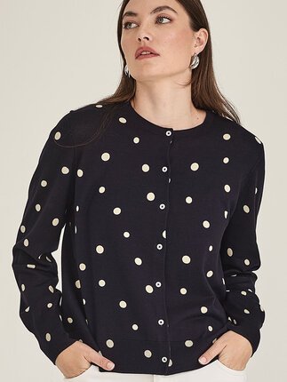 Sills KAIA SPOT Cardigan-tops-Diahann Boutique