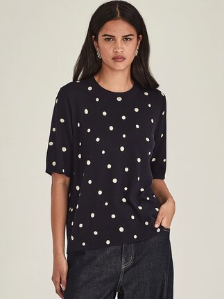 Sills AVA SPOT Tee-tops-Diahann Boutique