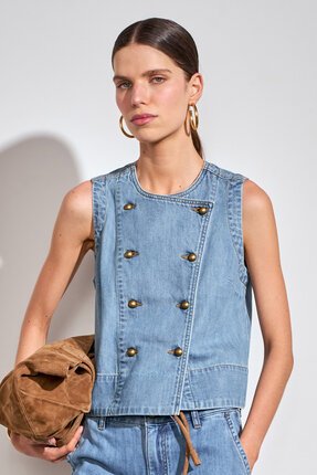 Zoe Kratzmann CHARGE Vest-tops-Diahann Boutique
