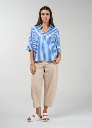 Madly Sweetly CONNECT STRIPE Shirt [2 Colours]-tops-Diahann Boutique