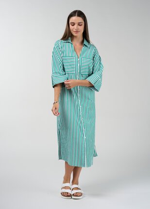 Madly Sweetly CONNECT STRIPE SHIRT Dress [3 Colours]-dresses-Diahann Boutique