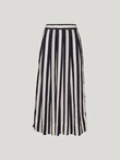 Caroline Sills BELLAMY STRIPED Skirt