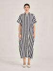 Caroline Sills ROBERTA STRIPED Dress