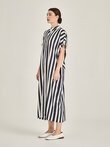 Caroline Sills ROBERTA STRIPED Dress