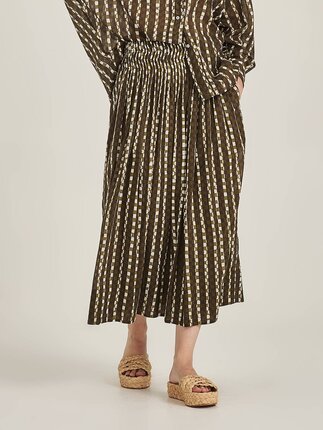 Caroline Sills LANI PRINT Skirt-skirts-Diahann Boutique
