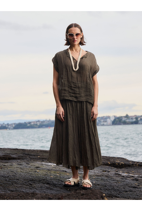 Caroline Sills FABIAN GAUZE Skirt