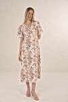 Humidity BOHEMIAN ROSE MIDI Dress