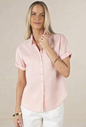 Humidity HUSTLE LINEN Shirt-tops-Diahann Boutique