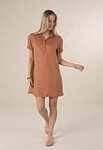 Humidity HUSTLE LINEN SHIRT Dress