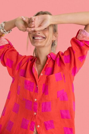 Hut TEQUILA SUNRISE Shirt-tops-Diahann Boutique