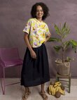 Elm FLAIR SHIRRED Skirt