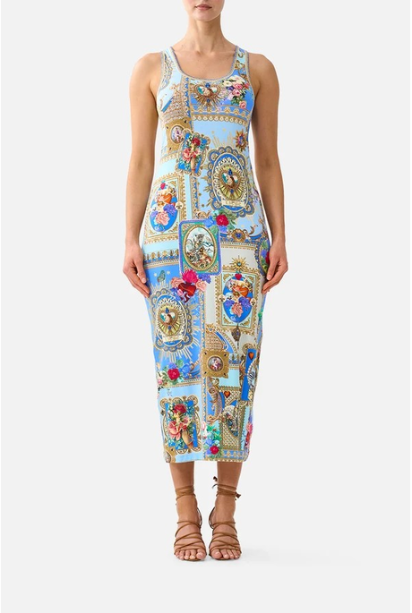 Camilla JERSEY SCOOP NECK TANK Dress
