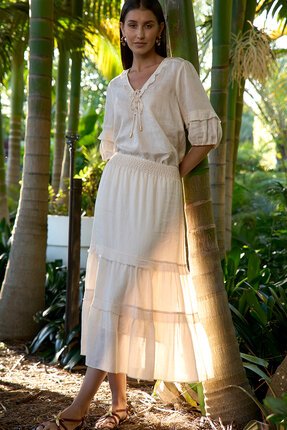 Loobie's Story WATERLILY Blouse-tops-Diahann Boutique