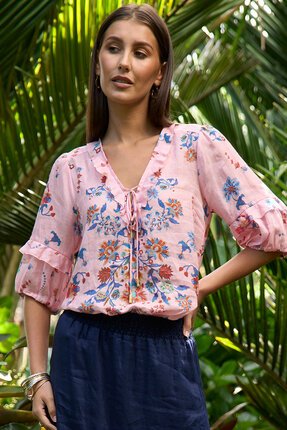 Loobie's Story NERA Blouse-tops-Diahann Boutique