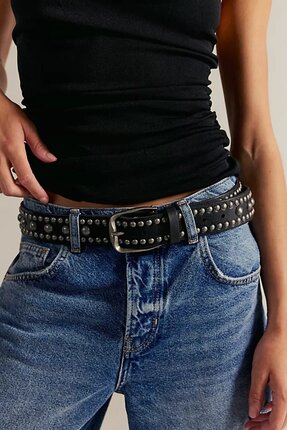 Free People SOLA STUD Belt-accessories-Diahann Boutique