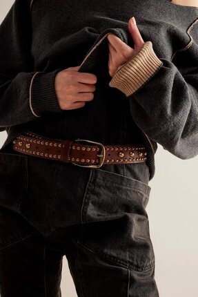 Free People SOLA STUD Belt-accessories-Diahann Boutique