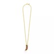 Talis Chains SHARK TOOTH Pendant Necklace-Red Watermelon Skin