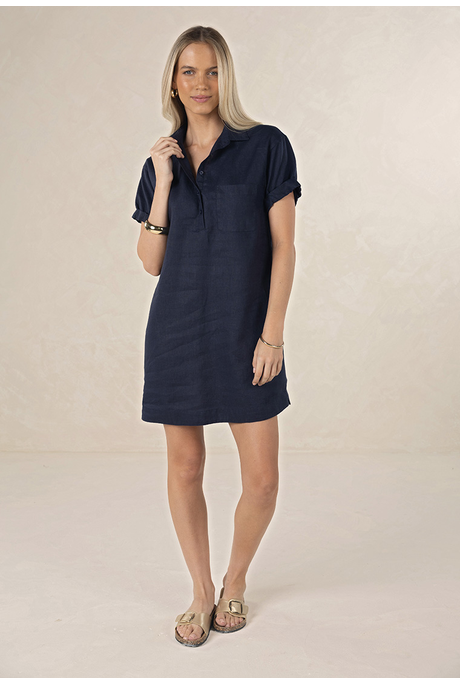 Humidity HUSTLE LINEN SHIRT Dress